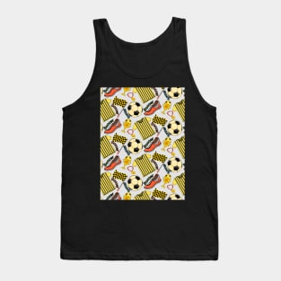 Soccer Pattern Tank Top